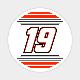 Martin Truex Jr #19 2024 NASCAR Design Magnet